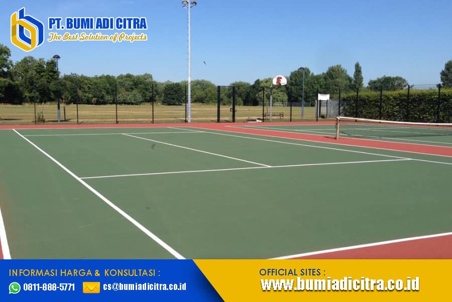 Harga Pengecatan Lapangan Tenis Per Meter M2